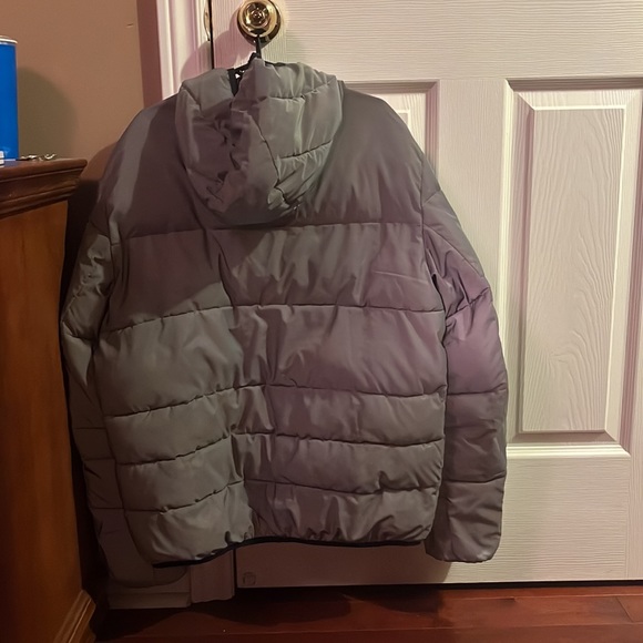 Grey Reflective DKNY Winter Puffer.High Quality Durable Material.Polyester Fill. - Picture 2 of 5